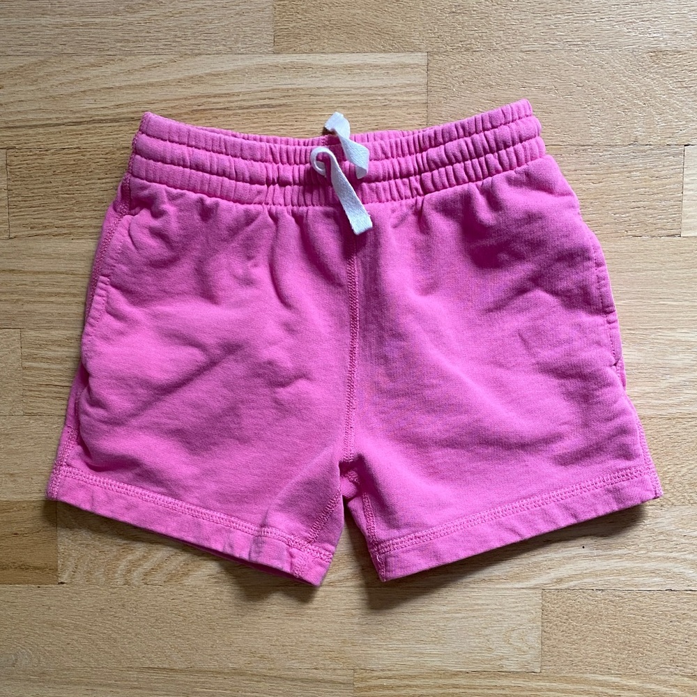 Pink Hanna Anderson French Terry Midi Short